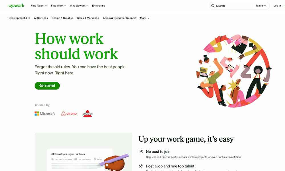 upwork-homepage upwork homepage
