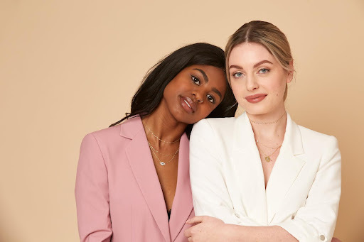 Models wearing Stephanie Grace jewelry
