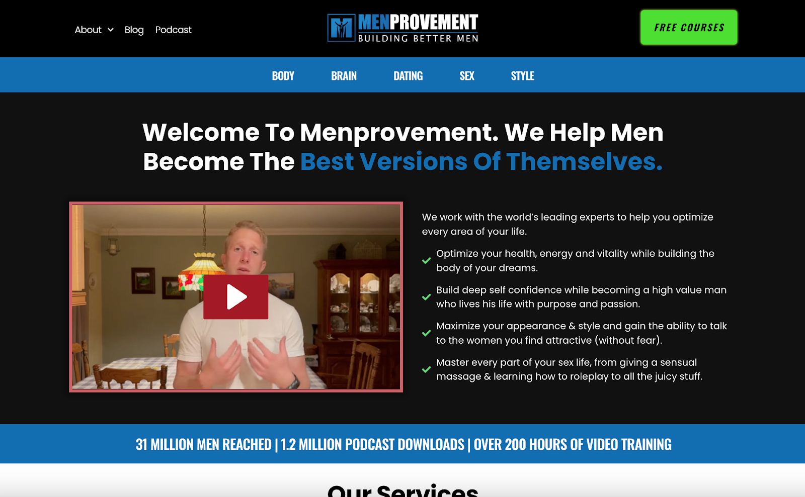 menprovement homepage