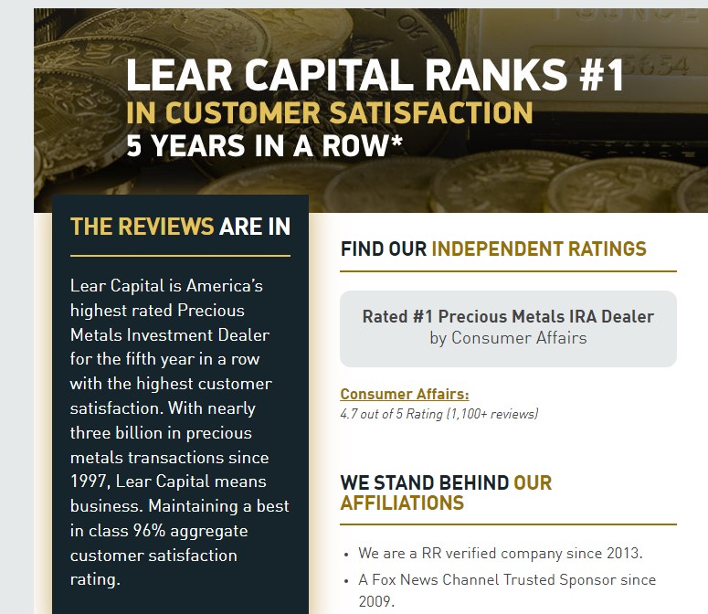 Is Lear Capital Safe
