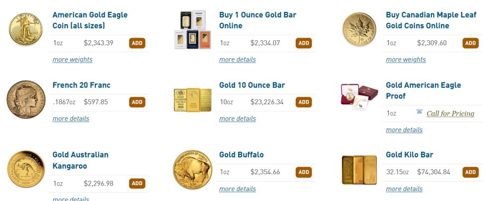 lear capital gold