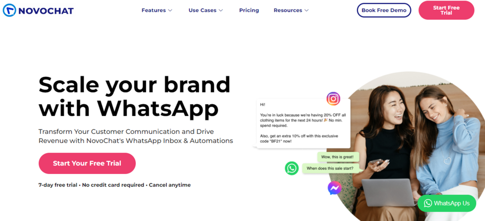 novochat site