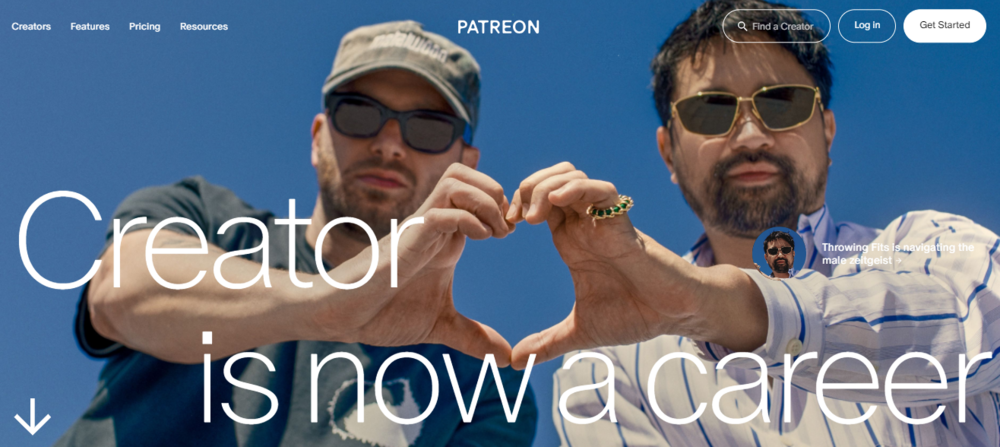 patreon site