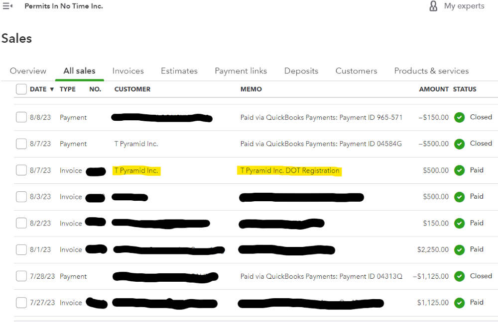 My Results - 4