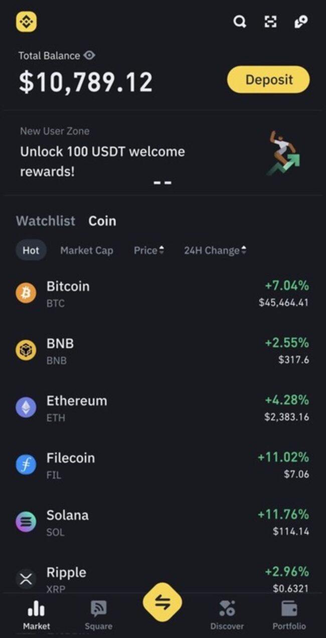 Binance Coin Binance Coin