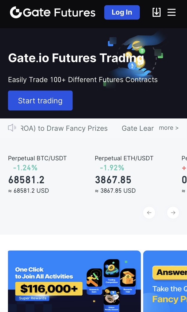 Gate.io features Gate.io features