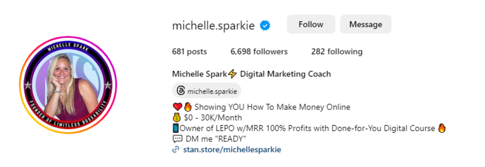 michelle spark skool