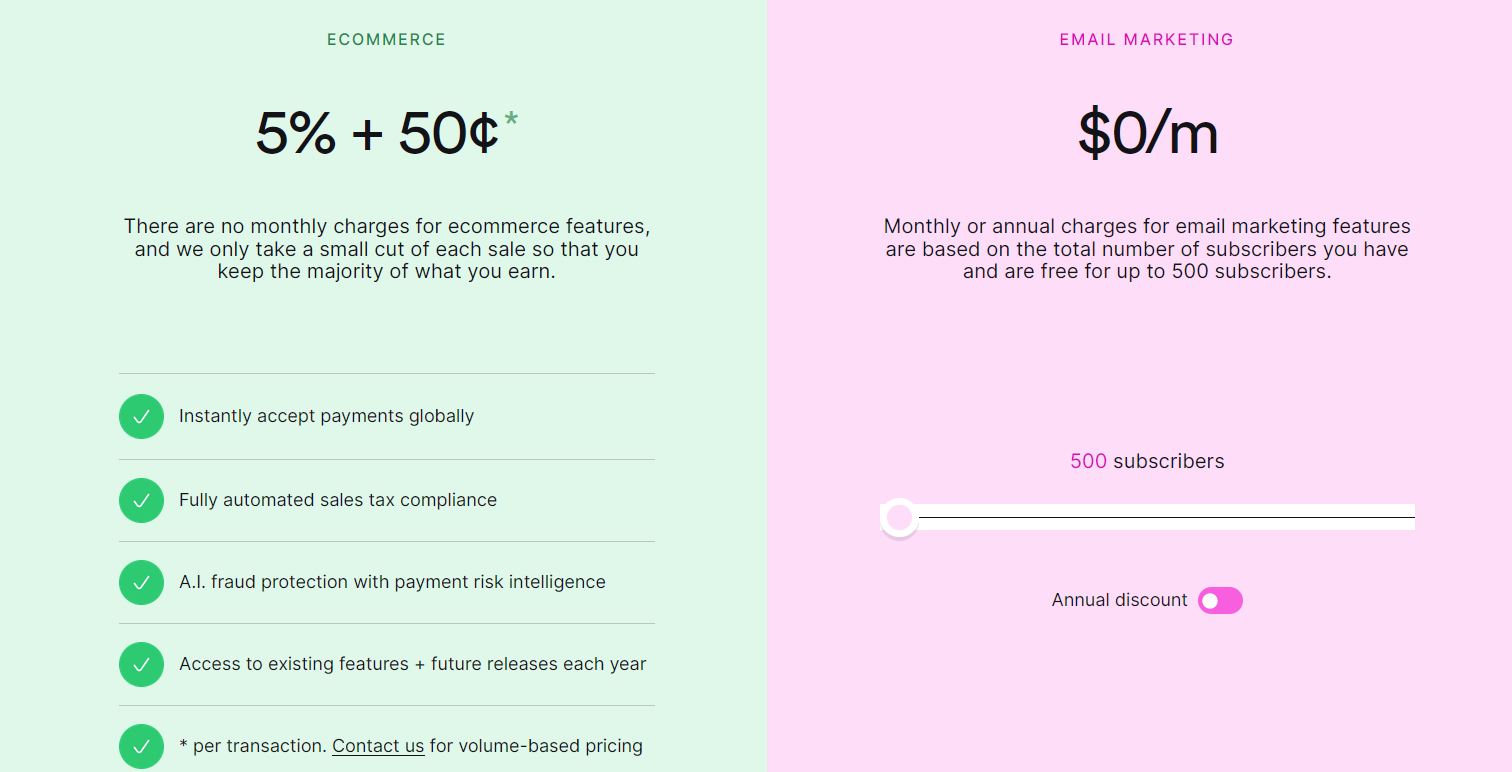 Lemon squeezy pricing plans
