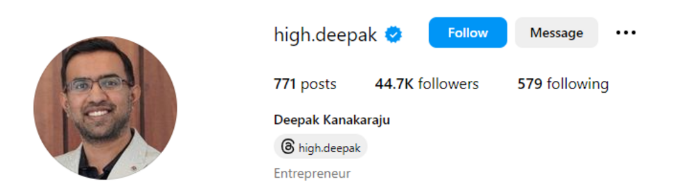 deepak skool